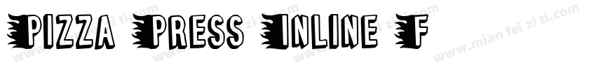 Pizza Press Inline-F字体转换